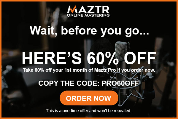 60% Off Maztr Pro!